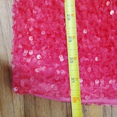 LAVETIR Pink Sequin One Shoulder Bodycon Sleeveless Short Dress Size L
