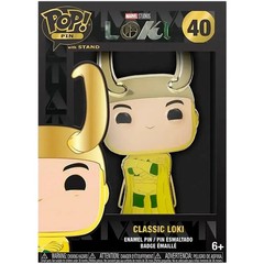Marvel Studios [Loki] – Classic Loki Pin Badge (Enamel) – Funko – Pop! Pin Serie