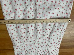 Lauren Ralph Lauren Women&rsquo;s Dress Tank Mini Sleeveless Back Slit M White Floral