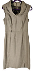 Antonio Melani Women&rsquo;s Size 4 Sleeveless Dress Career Business Cowl Neck