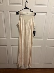 Future Collective Women&rsquo;s White Slip On Dress Size Medium