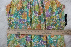 New Directions Watercolor Shift Dress 16 Coastal Feminine Romantic Lightweight