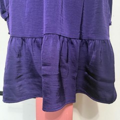 Lucky Brand Deep Purple Long Sleeve Dress