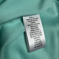 LONDON TIMES DRESS Aqua Size 10 Halter Sleeveless