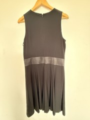 NWT Lauren Ralph Lauren Black Jeweled Neckline Fit & Flare Dress – Size 14