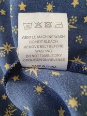 Harkel Women&rsquo;s Dress Size 16 Rockets, Spaceships And Stars Pattern