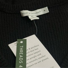 NEW Threads 4 Thought Ribbed Super Soft Florentine Sweater Dress Chic Holiday M