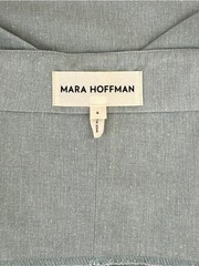 Mara Hoffman Midi Sleeveless Cotton-Hemp Blend Robyn Dress