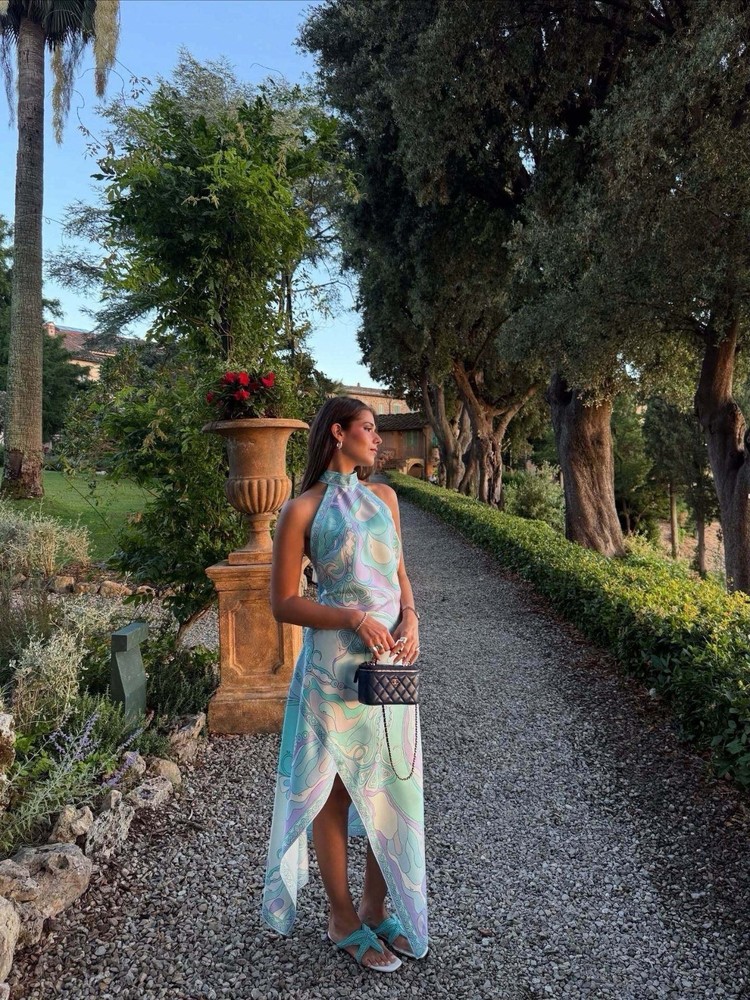 Emilio Pucci Set IT Size 36 Multicolor Silk