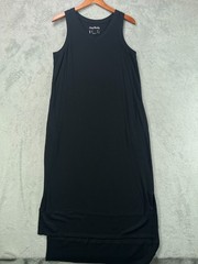 QVC France AnyBody Maxi Dress Womens Black Maxi Dress Size US Medium FR UK Large