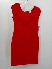 Pre-Owned Banana Republic Orange Size 00 Knee Length Short Sleeve Dress