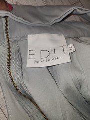 Edit by White Closet Cocktail Dress Soft Blue Shoulder Detail 12