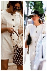 Zara Puff Sleeve White Linen Cotton Dress Homestead Summer Vacation Pretty Woman