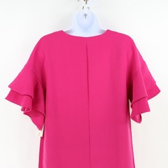 Worthington Dress Womens Size S Pink 100% Polyester Flare Sleeve NEW $54