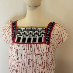[Hoss Intropa] Red and Black Patterned Mini Dress – Size Small / Medium