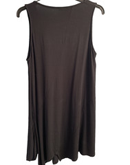 Alembika Essential Little Black Midi Sleeveless Dress Size 6 Israel (16* US)
