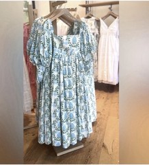 Anthropologie Let Me Be Long-Sleeve Printed Midi Dress SizeSmall Petite NWT