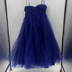 Mac Duggal 68713 One Side Off the Shoulder Bustier Ball Gown – Cobalt – 14 NWT