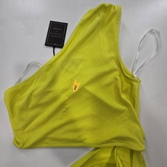 Michael Costello x REVOLVE Decker Maxi Dress in Lime Small