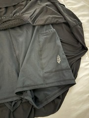 Free People Movement Never Better Athletic Tennis Dress Small Black Shorts Under
