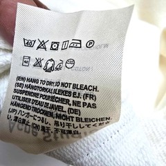 Acne Studios White – Cream Jersey Cotton Women Dress Tunic Size S or M