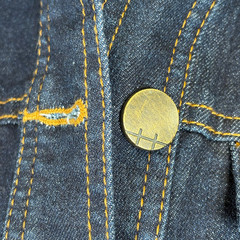 Habitual Dress Womens Small Blue Denim Belted Shirt Dress Puff Sleeves Pockets