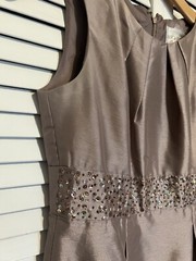 DAVID’S BRIDAL Women’s Size 8 Dress Mother of the Bride Groom w/ Jacket Shawl