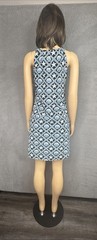 Lulu B -Black /Blue Starfish Sleeveless Dress Keyhole Upf 50 Women’s Sz M NWT￼