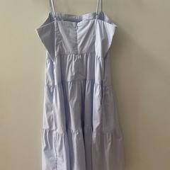 GAP Tiered Midi Dress Periwinkle Size 4 EUC