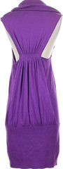BCBG Max Azria Casual Sleeveless Cowl Neck Sweater Dress NWT Small UltraViolet