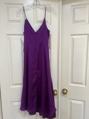 Keepsake the Label Infinity Midi Purple Slip Dress Small