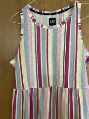 Gap Women&rsquo;s Large Lightweight Tiered Layered Sleeveless Summer Dress NWT!