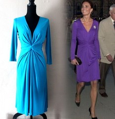 BNWT Aquamarine ISSA Gathered Silk Jersey Dress UK 14 42 10 ASO Royal RRP £575