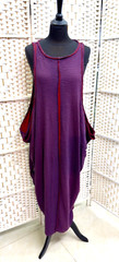 ALAMBIKA LONG COLOURFUL DRESS TOP SIZE – S – M – MADE IN ISRAEL.