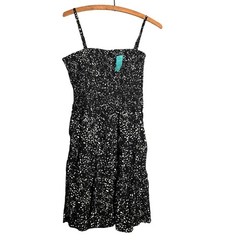 NWT Maurices Womens M Cottagecore Smocked Tiered Mini Dress Whimsigoth Career