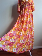 New Laraethnics Long Maxi Summer Floral Dress OS