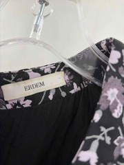 Pre-Owned Erdem Black Size 10 Short Sleeveless Dress
