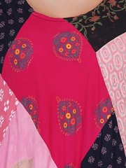 Women Casual Printed Multi Patchwork Short Umbrella Dress Wholesale Mix lot 03pc