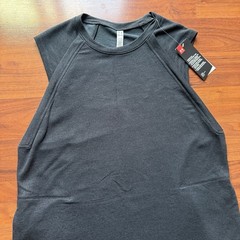 NWT Under Armour sleeveless pullover shift dress Medium gray athletic athleisure