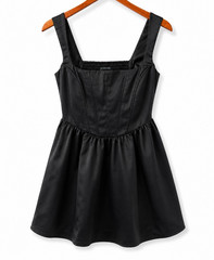 Wild Fable Black Corset Mini Dress Size M NWT