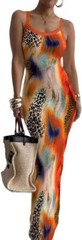 Summer Bodycon Maxi Dress Sleeveless Casual Slim Fit Long Dress for Women 2025