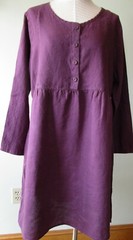FLAX Designs Linen Dress S & M NWT Easy Dress PORT