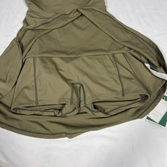 Halara SoftlyZero™ Airy Backless Twisted Active Dress Easy Peezy Olive Green XS