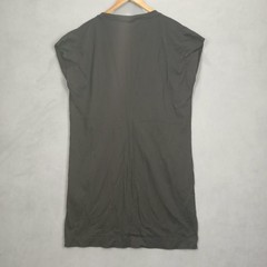 Gap T-Shirt Dress M Tall Black Soft Knit Crew Neck Preppy Outerwear Cap Sleeve