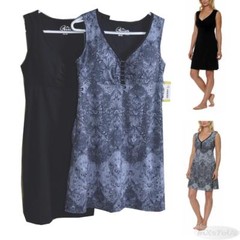 Gerry Woman&rsquo;s Bra Top Sleeveless Dress Black or Print Choose Size New