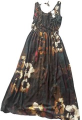 Maxi Dress Monroe & Main Size Medium Romance Summer Floral Cruise Beach NWT