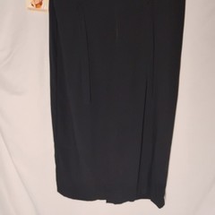 NWT Vintage 90s Kathie Lee Plus 16W Womens Long Black Dress Casual