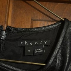 Theory Women&rsquo;s Grey and Black Dress