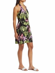 NWT Tommy Bahama Clara Floral Enchantment Dress in Black Size XXS
