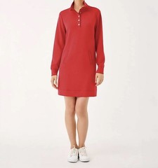 NWT Lilly Pulitzer UPF 50+ Cowie Dress Cranberry Red , Size Small